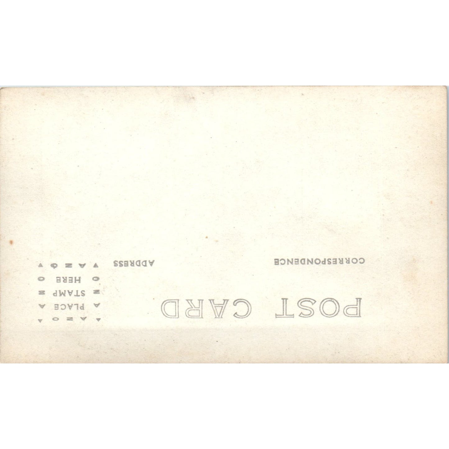 View Near a Baroque Building RPPC Real Photo Postcard AB9