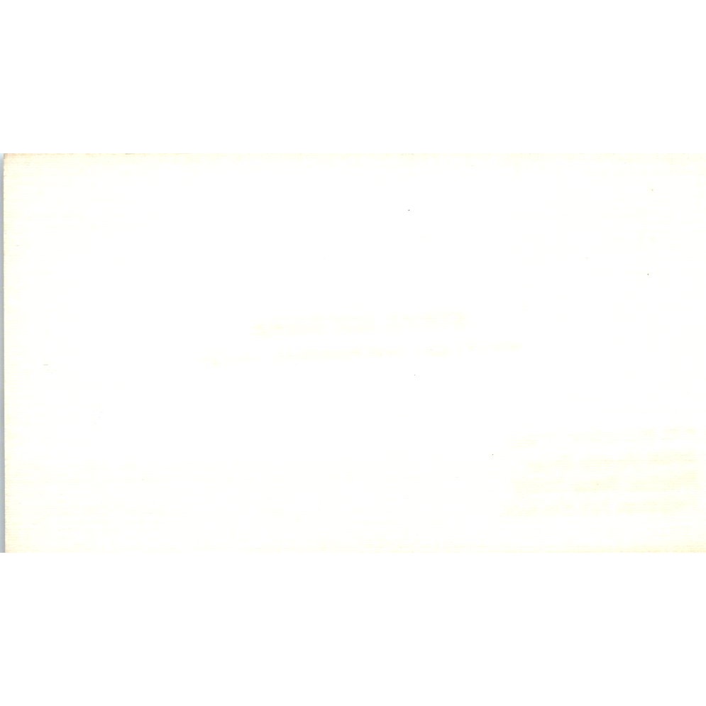 Ron Dodds CBS California Business Systems Santa Ana Vintage Business Card SE3-B3