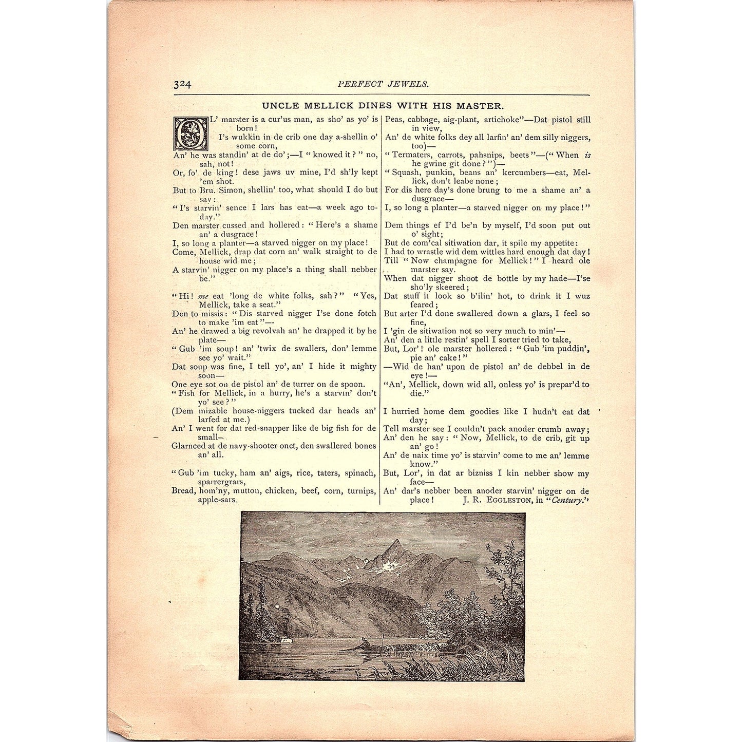 Not Enny Shanghi For Me - Josh Billings 2 Pages 1884 Poem TA5-CJ-6