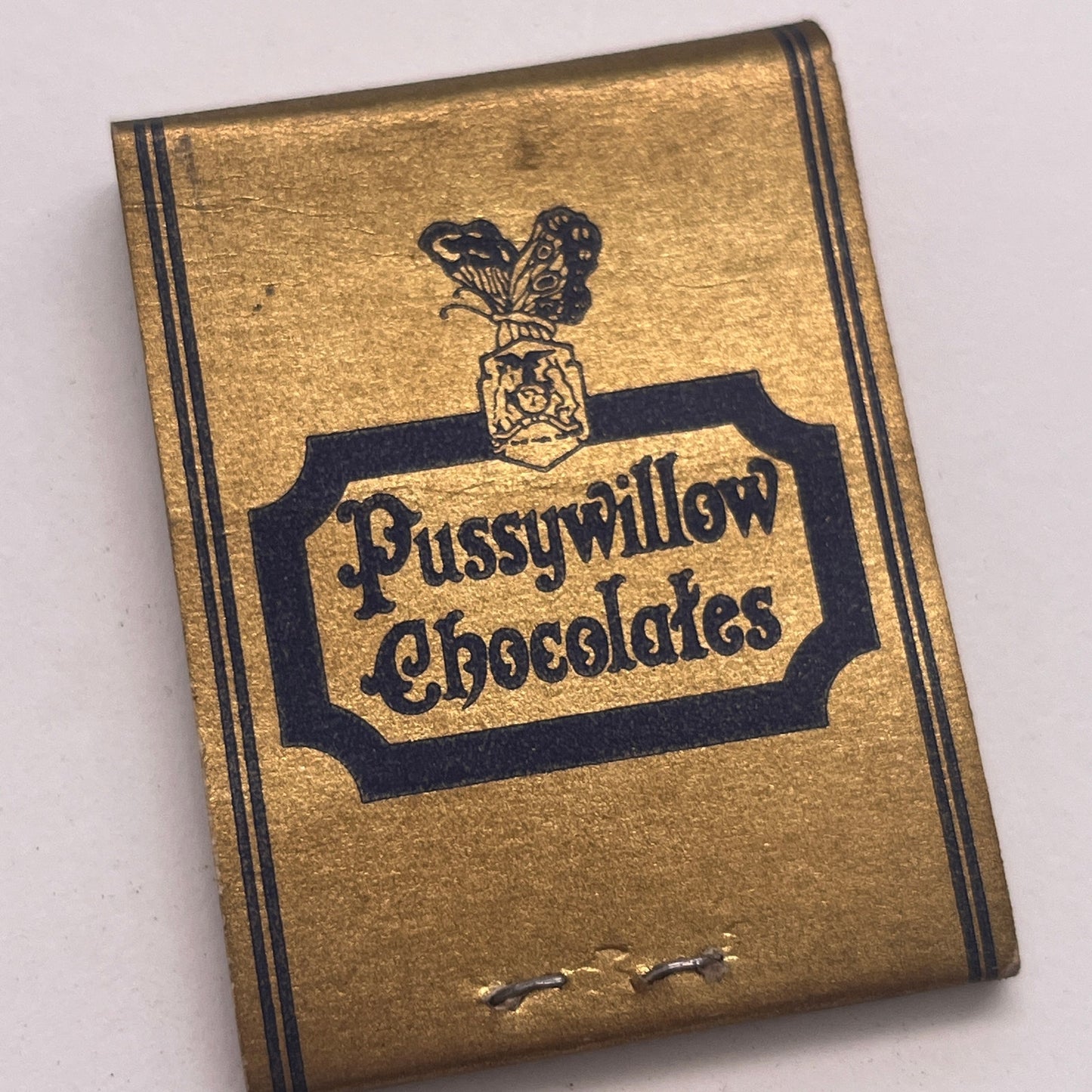 Excellent Goody Shop NY Pussywillow Chocolates Vintage Matchbook Cover TB8-MB2-8