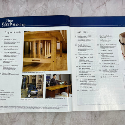 Garden Bench - Jun 1998 No 130 - Taunton's Fine Woodworking Magazine M33