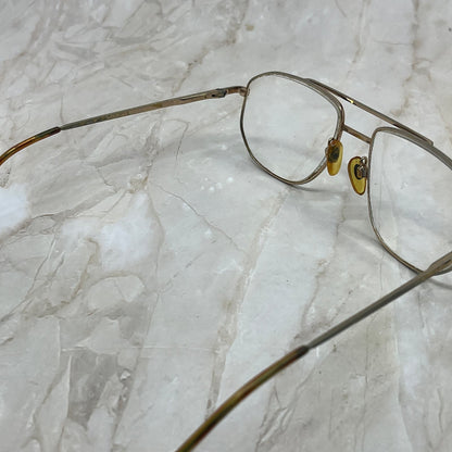 Retro Gold & Tortoise Shell Tone Aviator Sunglasses Eyeglasses Frames TD7-G2-9