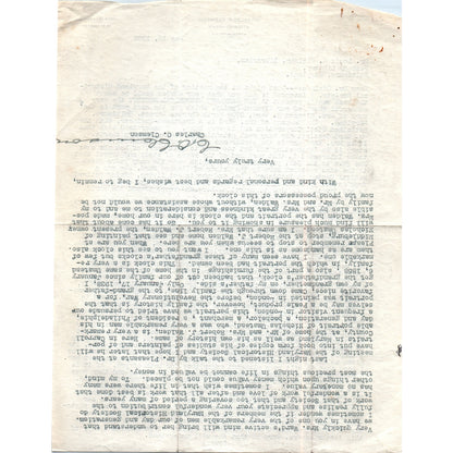 1938 Charles O. Clemson Attorney Westminster MD - Louis H. Dielman D18
