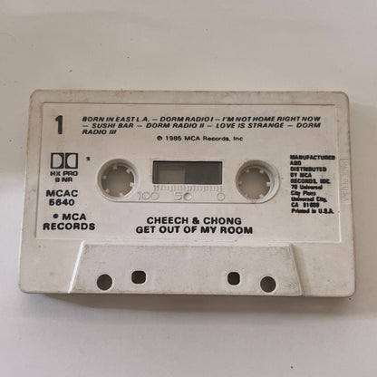 Cheech & Chong - Get Out of My Room Cassette Tape TB6-OT2