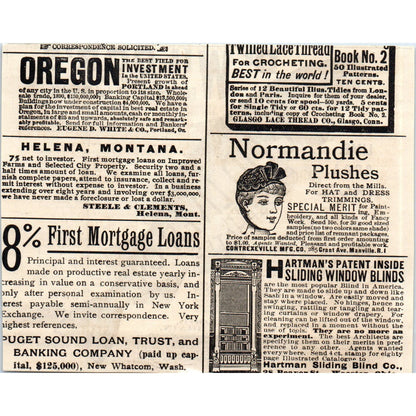 Dr. Wilbors Compound of Cod Liver Oil & Phosphates c1890 Victorian Ad AE8-CH1