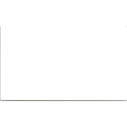 Glencoe Motel & Trailer Park Leo Fogliato Hot Springs BC Business Card SE3-B1