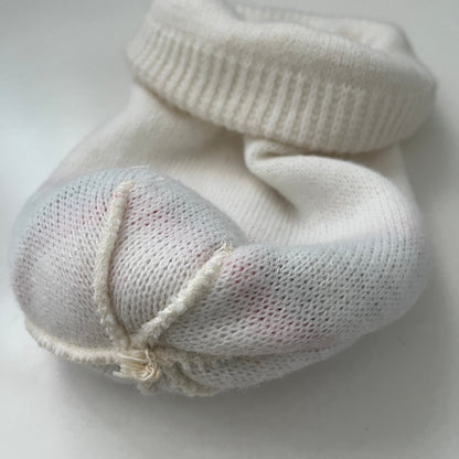 Vintage 1970s Knit 7-UP The Uncola Stocking Cap Beanie Hat With Pompom TF9