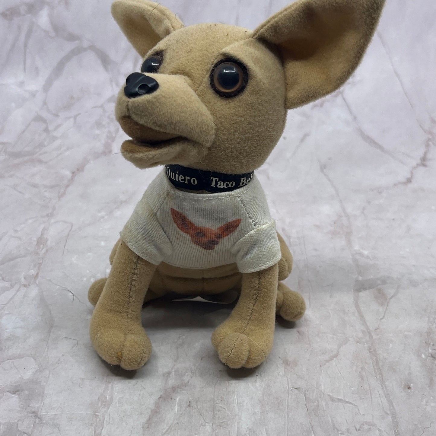 Vintage Classic Taco Bell Talking Chihuahua Dog Plush Toy 6" T-Shirt TA9