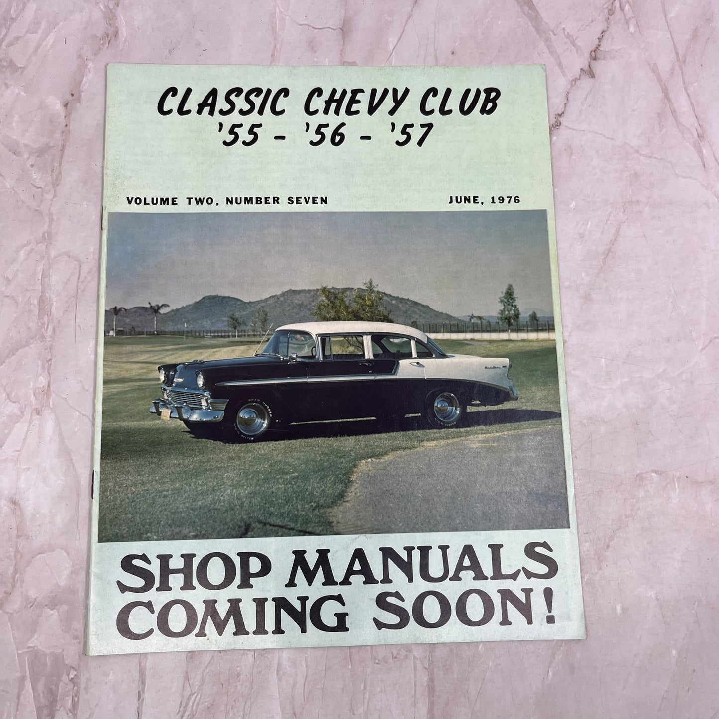 Shop Manuals - '55, '56, '57 Classic Chevy World Magazine - Jun 1976 M29