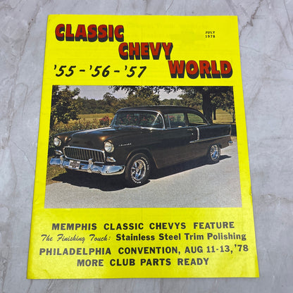 Stainless Steel Trim - '55, '56, '57 Classic Chevy World Magazine - Jul 1978 M30