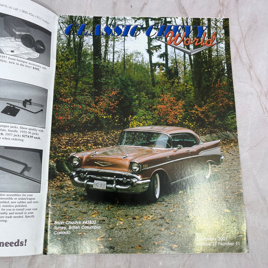 Brian Chudyk Surrey BC - '55, '56, '57 Classic Chevy World Magazine Nov 2001 M30
