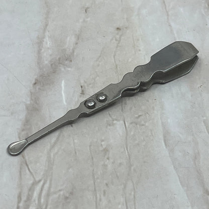 Vintage Combination Tweezer Cuticle Pusher Small Spoon Scoop SB8