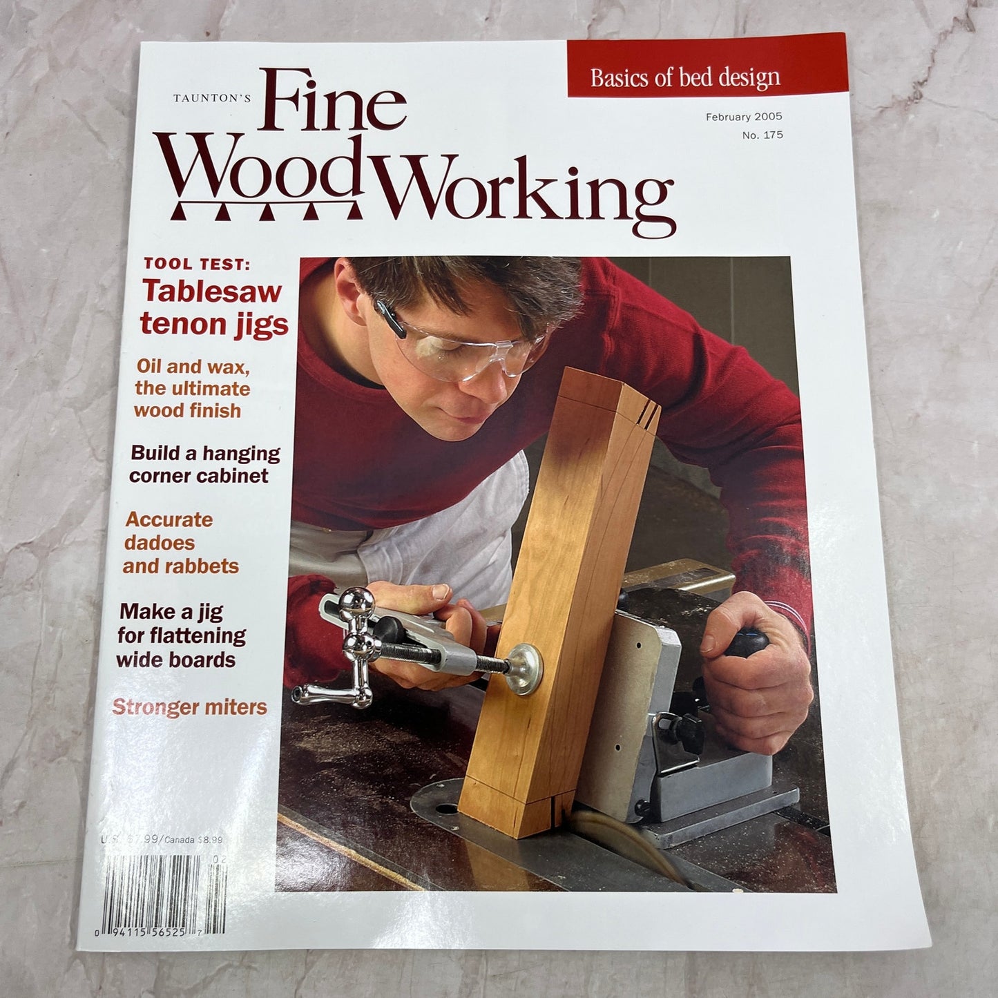 Table Saw Tenon Jigs - Feb 2005 No 175 - Taunton's Fine Woodworking Magazine M34