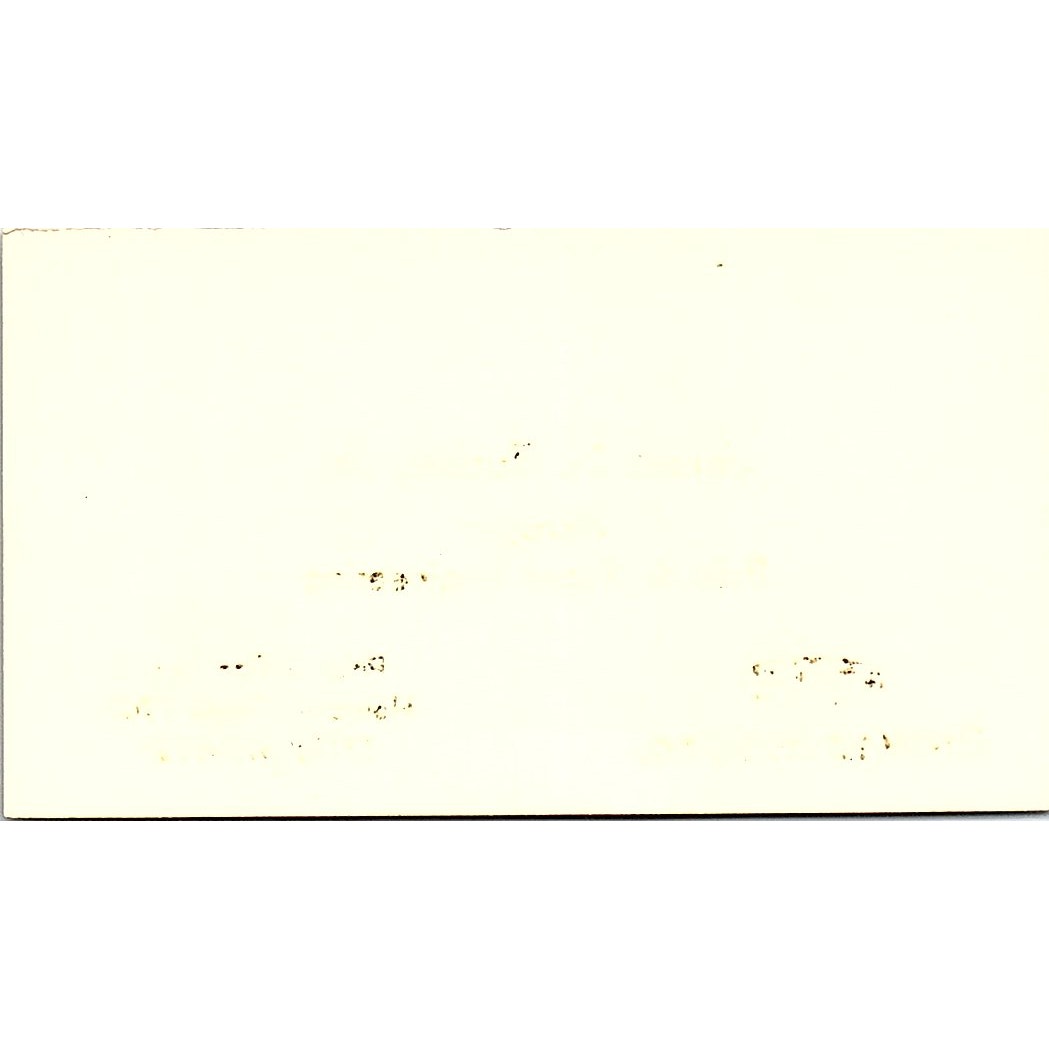 Brown & Root Fred A. Haselow Houston Texas Vintage Business Card SF3-B5