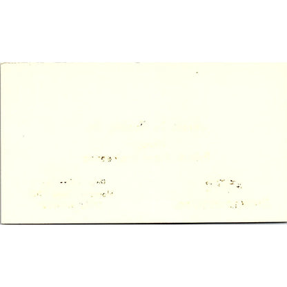 Brown & Root Fred A. Haselow Houston Texas Vintage Business Card SF3-B5