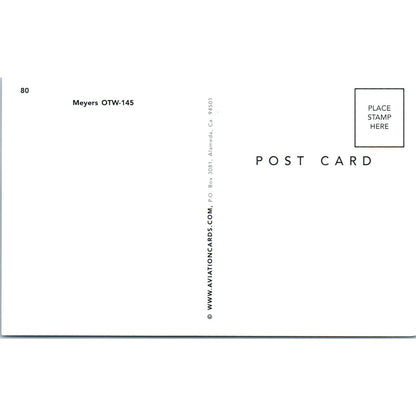 Meyers OTW-145 Vintage Postcard PC19