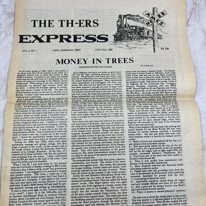 1985 Fall - The Th-Ers Treasure Hunting Newsletter - Ames NE M11