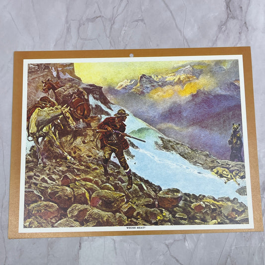 C.M. Russell - Whose Meat - Western Art Print 8x10 V18