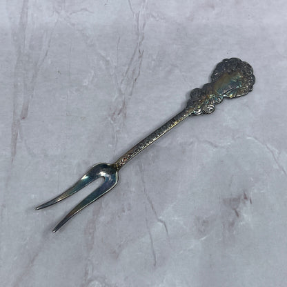 F.A. Bore Laven Silverplate Cocktail Fork Sweden Vintage Silverplate TC5-OS-1