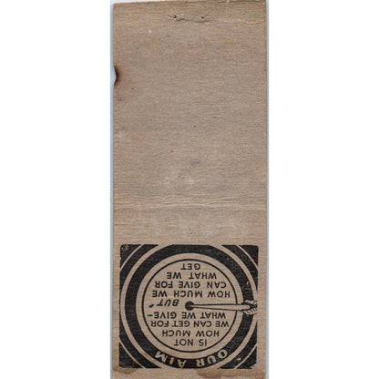 Lund's Locksmith Sporting Goods Superior WI Vintage Matchbook Cover SD4-Y15