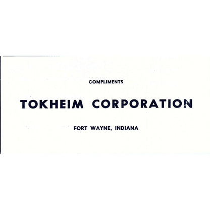 Tokheim Corporation - Fort Wayne Indiana 1964 Ad AG1-9
