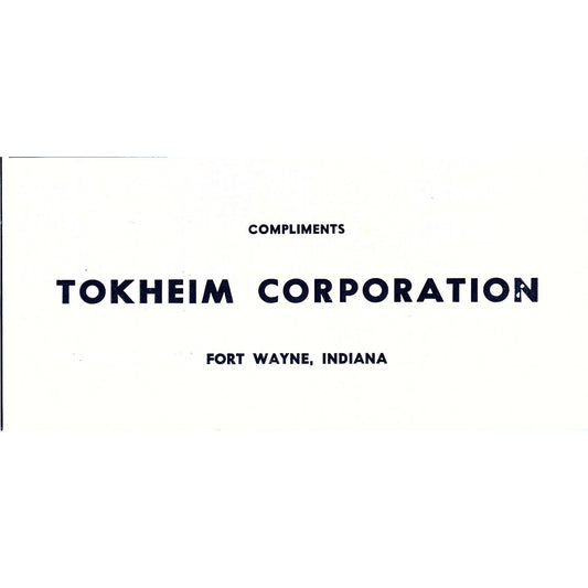 Tokheim Corporation - Fort Wayne Indiana 1964 Ad AG1-9