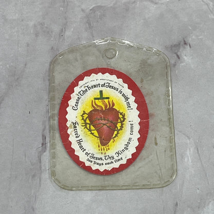 1936 Sacred Heart of Jesus Prayer Medallion SE2