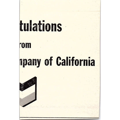 Forman Development Co Henry J Baron Walter M Keene - Taft CA 1965 Ad AF8-M5