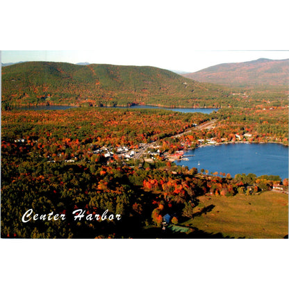 Center Harbor Lake Winnipesaukee Red Hill Lake Kanasatka Vintage Postcard PE5