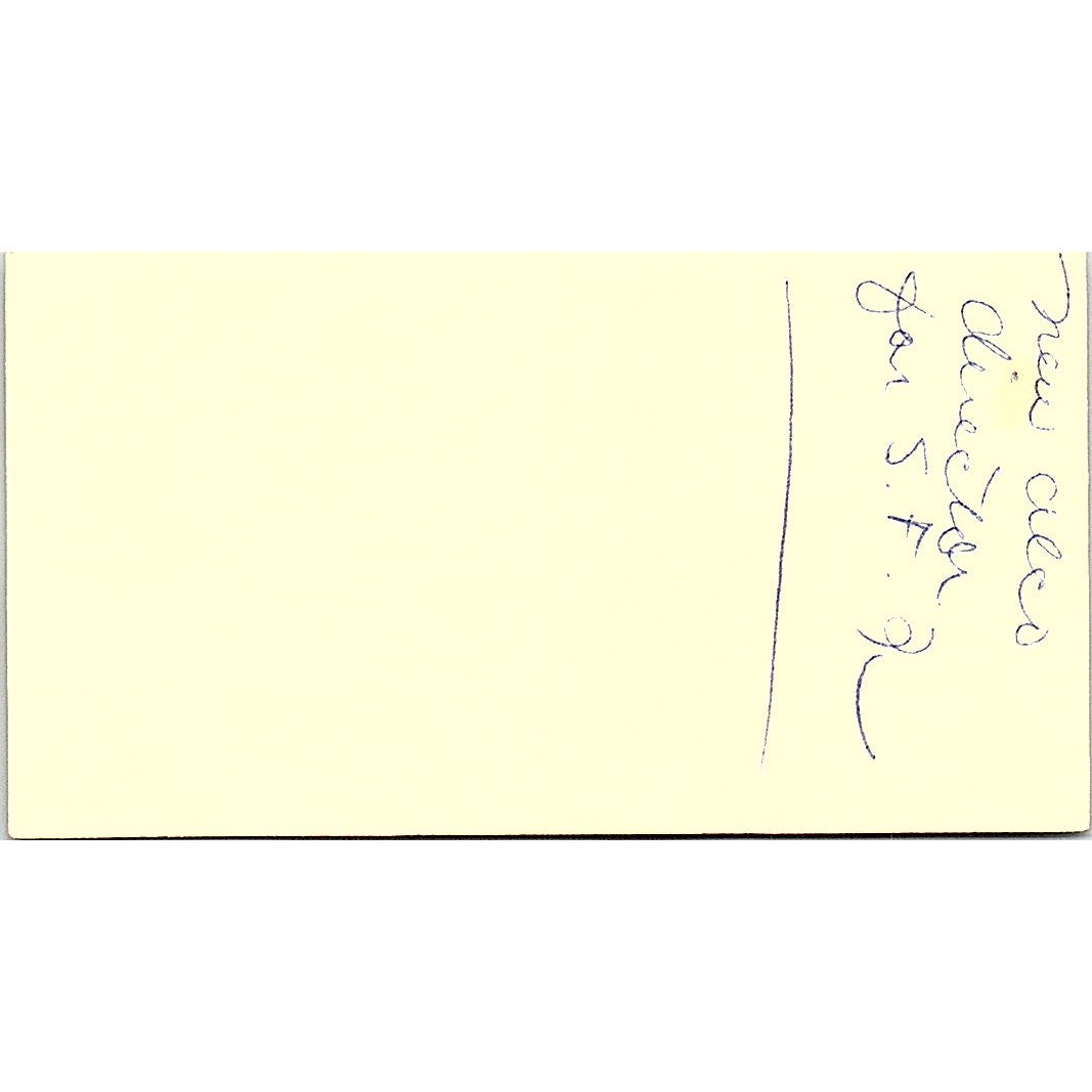 Cameron King National Council on Alcoholism San Francisco Business Card SD9-B10