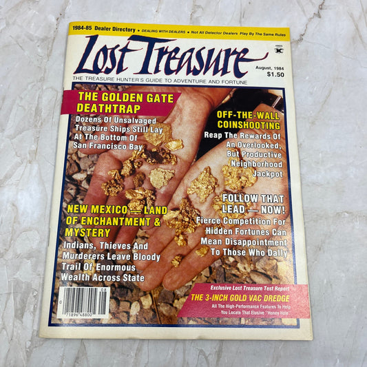 1984 Aug - Lost Treasure Magazine - Treasure Hunting Gold Prospecting M15