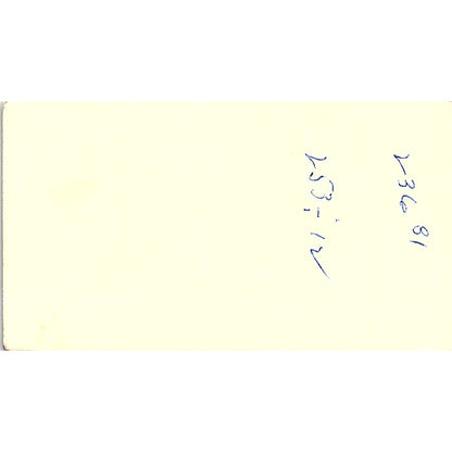 Jack Joseph Rotan Hosle Paine Webber Houston Vintage Business Card SD9-B7