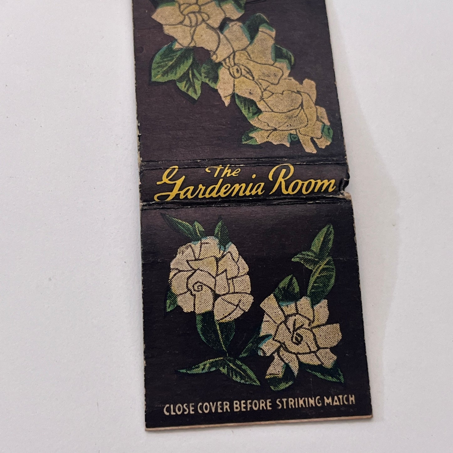 The Crocker House Gardenia Room New London CT Vintage Matchbook Cover MM3-5