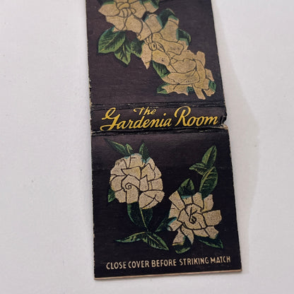 The Crocker House Gardenia Room New London CT Vintage Matchbook Cover MM3-5