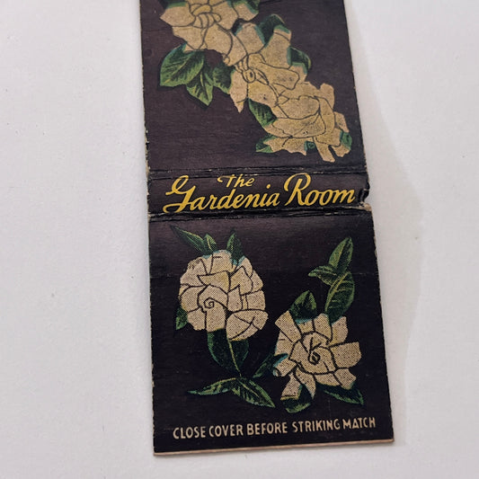 The Crocker House Gardenia Room New London CT Vintage Matchbook Cover MM3-5