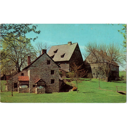 Historic Pennsylvania Ephrata Cloister Vintage Postcard PD4