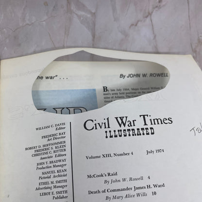 1974 Jul - Civil War Times Magazine - The Charge Howard Pyle M21