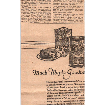 Vintage Fay King Cartoon Clipping Going Around Alone Isn't So Bad AE6