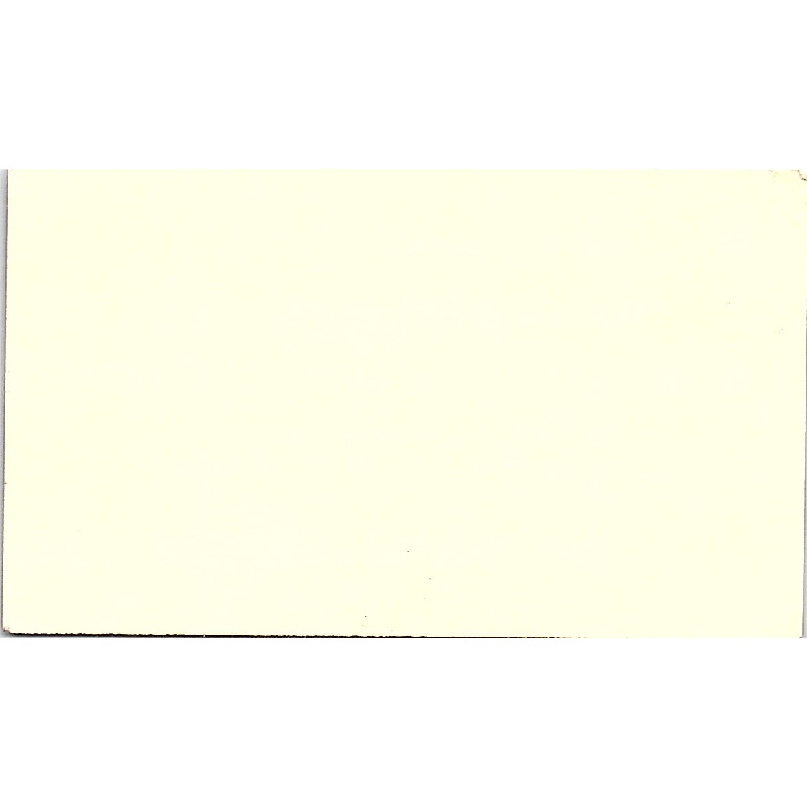 1950s The Village Diner Business Card Ouray Colorado AF9-S5