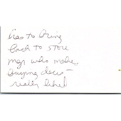 Amanda Rencher Starting from Scraps Ogden UT Vintage Business Card SC9-B11