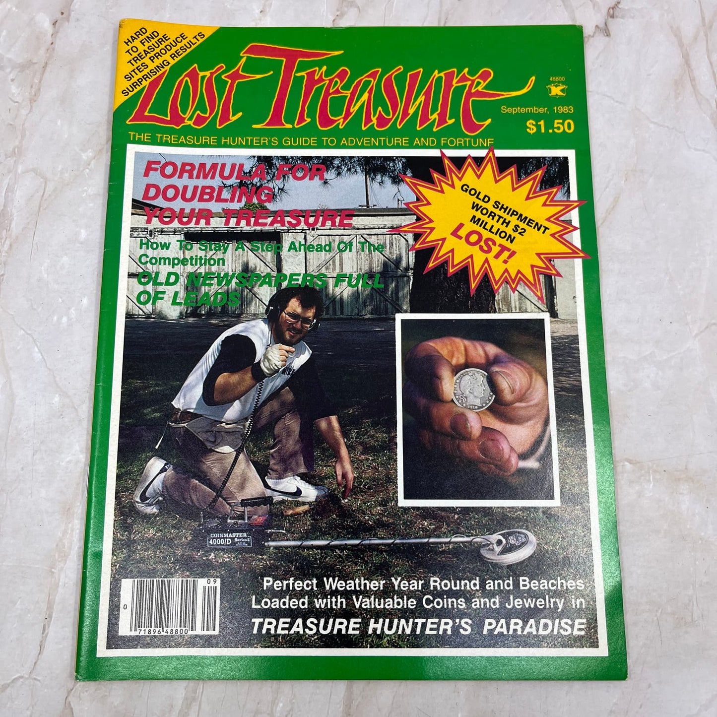 1983 Sept - Lost Treasure Magazine - Treasure Hunting Gold Prospecting M15