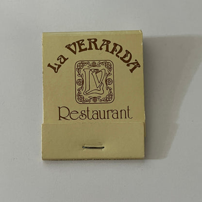 La Veranda Restaurant at Granada Royale Hometel Kansas City Vtg Matchbook SC4-R7