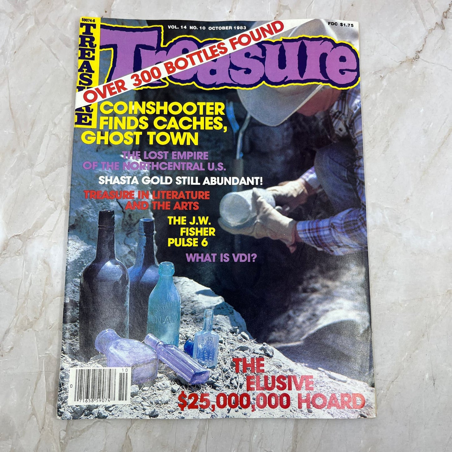 1983 Oct - Treasure Magazine - Treasure Hunting Metal Detecting Gold Coins M10