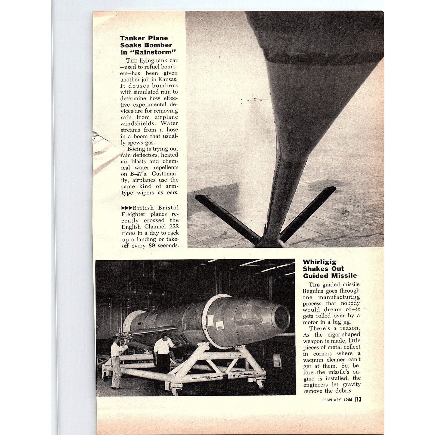 They Wash 2 Cars a Minute - Auto Laundering Carwash 2-Page 1955 Article AG1-4