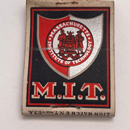 M.I.T. Harvard Cooperative Society Woodward Vintage Matchbook Cover TB8-MB-7