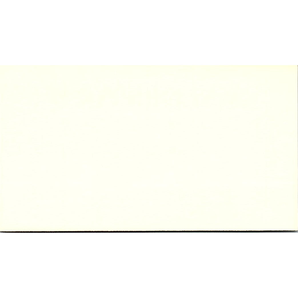 Waldermar's Floral & Fruits Gifts Herbert Huls, Houston TX Business Card SF3-B8