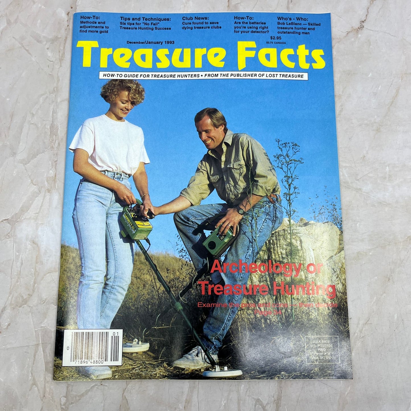 1993 Dec/Jan - Treasure Facts Magazine - Treasure Hunting Metal Detecting M17