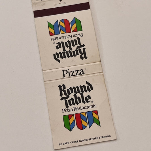 Round Table Pizza Restaurants Vintage Matchbook Cover TB6-MB2-2