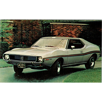 1971 American Motors 1971 Javelin SST Promo Vintage Postcard PC6
