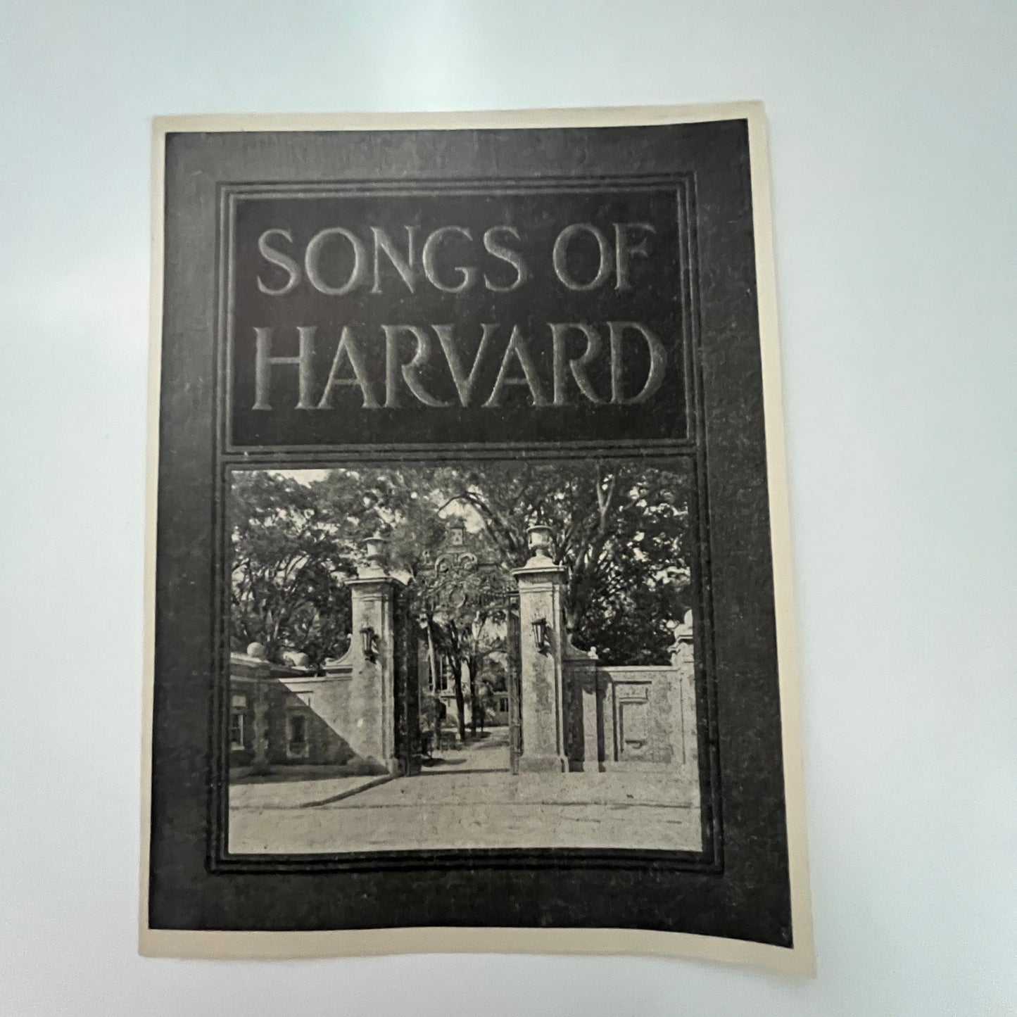 Songs of Harvard George H. Kent Cambridge MA 1912 Brochure AK1-1